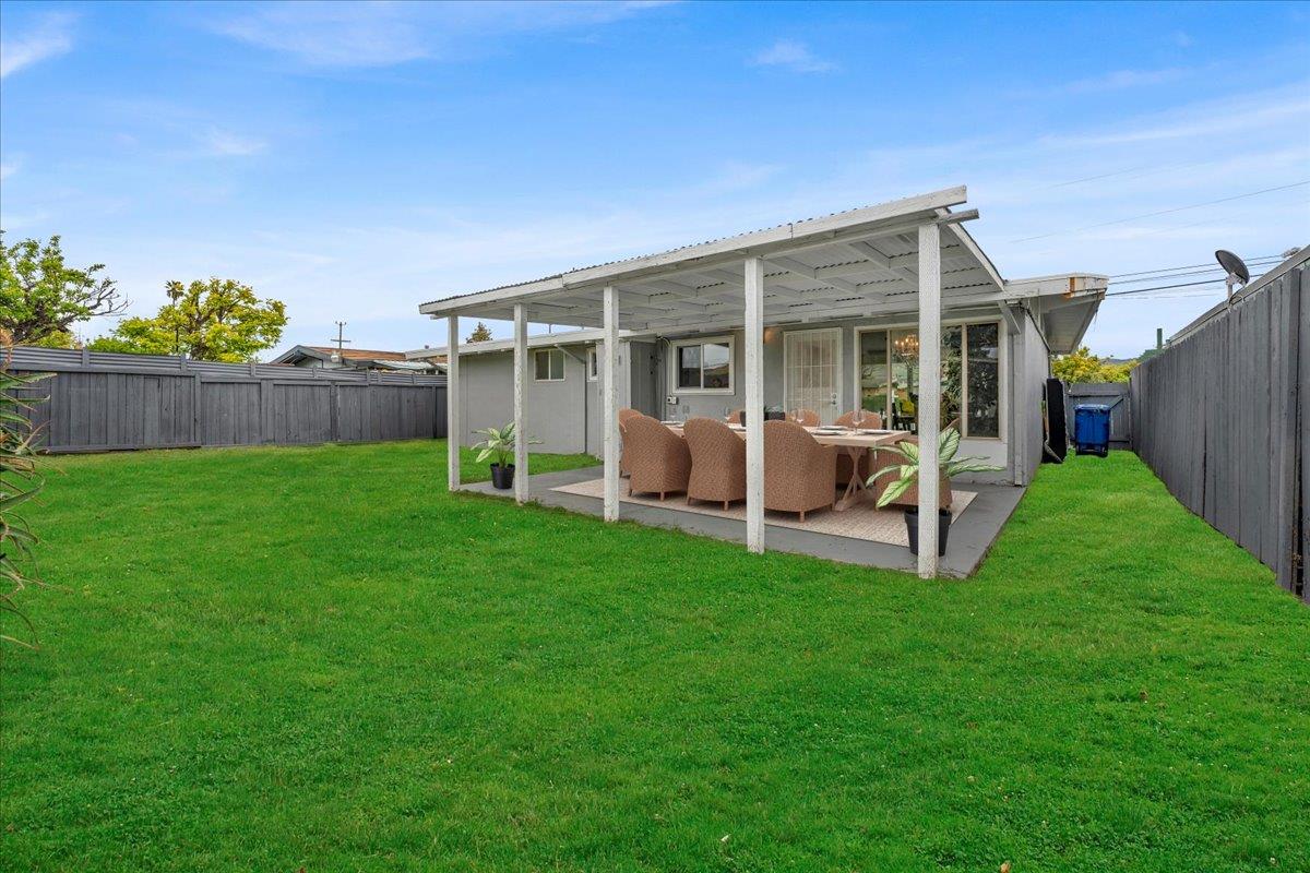 27837 Ormond Avenue Hayward, CA 94544 - Photo 23 of 26 a view of a house with backyard porch and sitting area