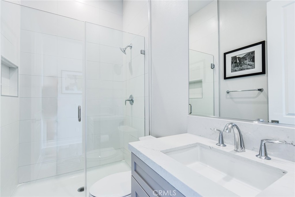 260 Holliston Lake Forest, CA 92630 - Photo 12 of 63 a bathroom with a sink a toilet and shower