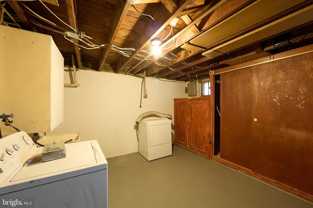 a utility room with a sink
