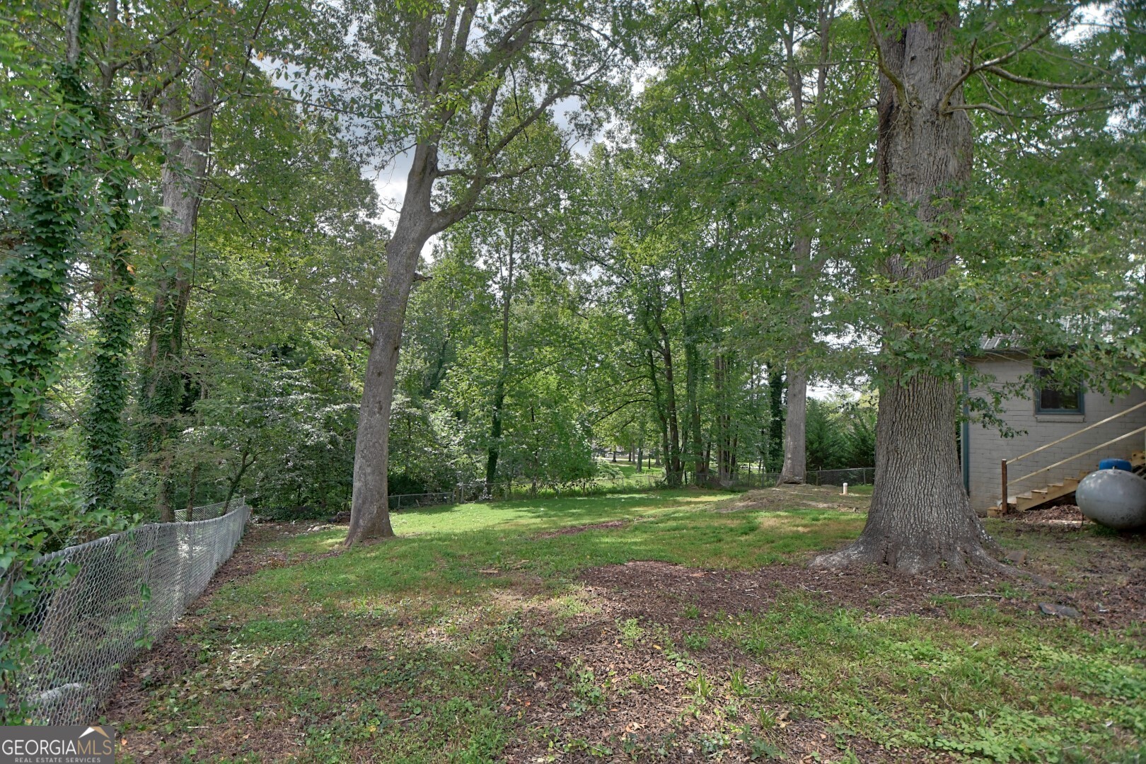 66 Post Oak Street Clayton, GA 30525 - Photo 6 of 17 a view of a backyard with trees
