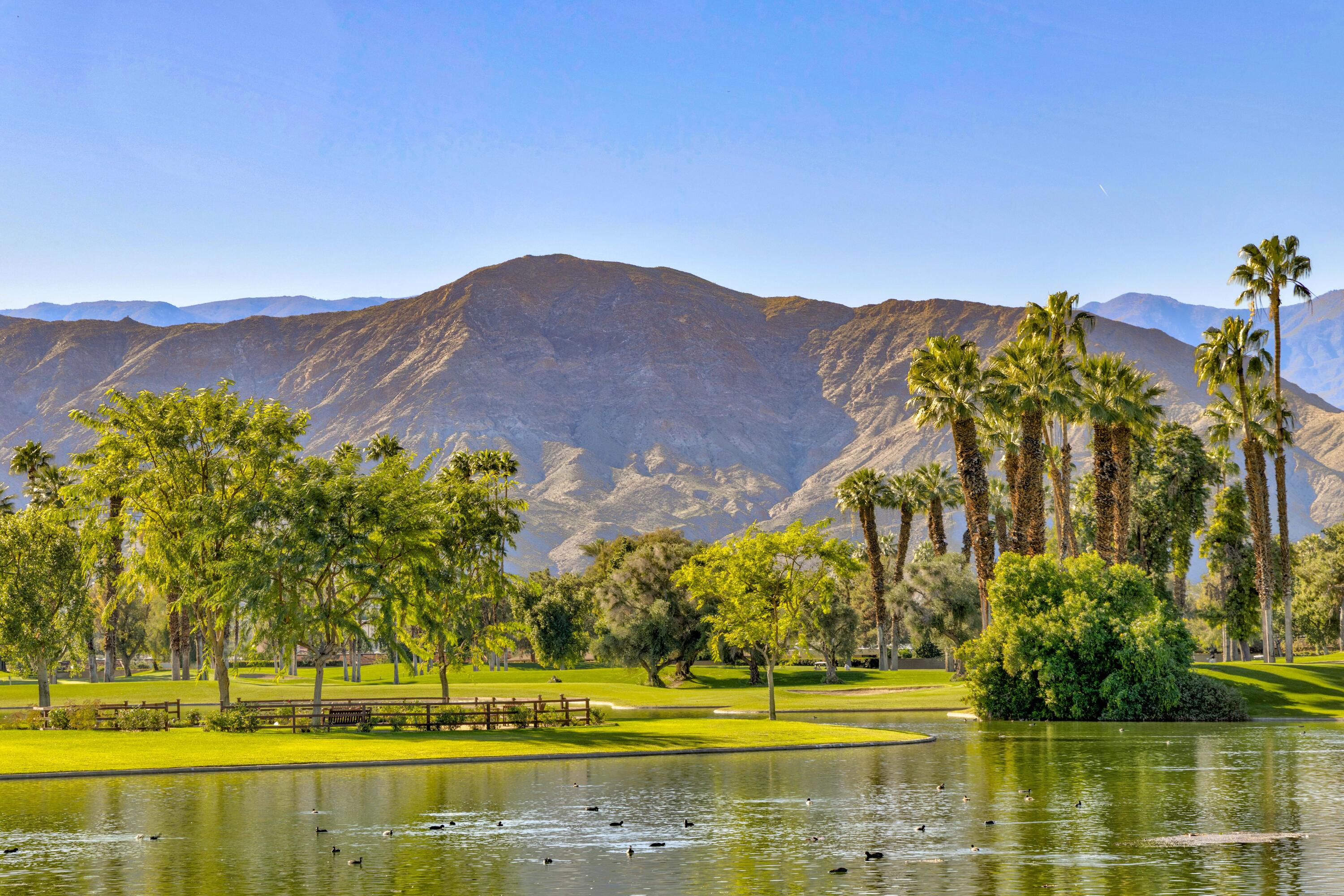 899 Island Drive, Unit 402 Rancho Mirage, CA 92270 - Photo 40 of 40 a view of lake with mountain