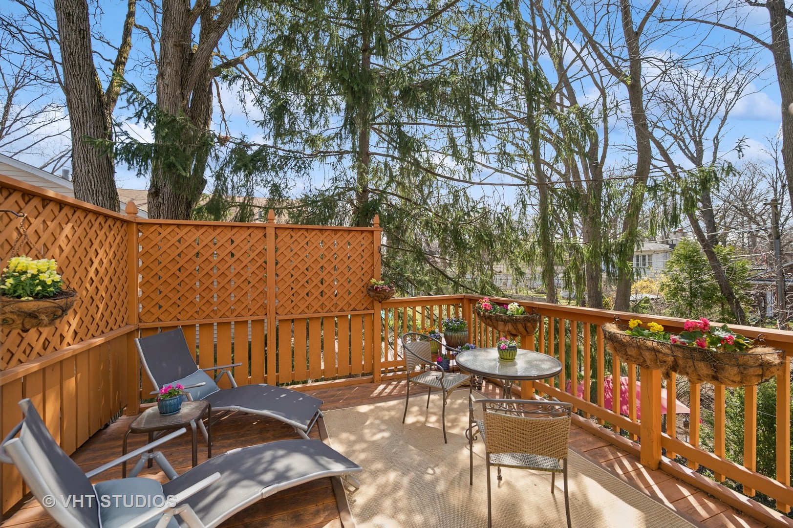 630 Juniper Road Glenview, IL 60025 - Photo 18 of 52 a view of a balcony with chairs