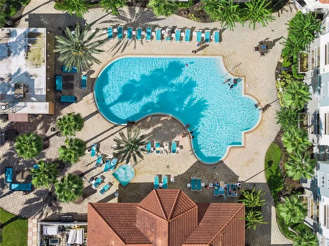 a view of a city with tall buildings