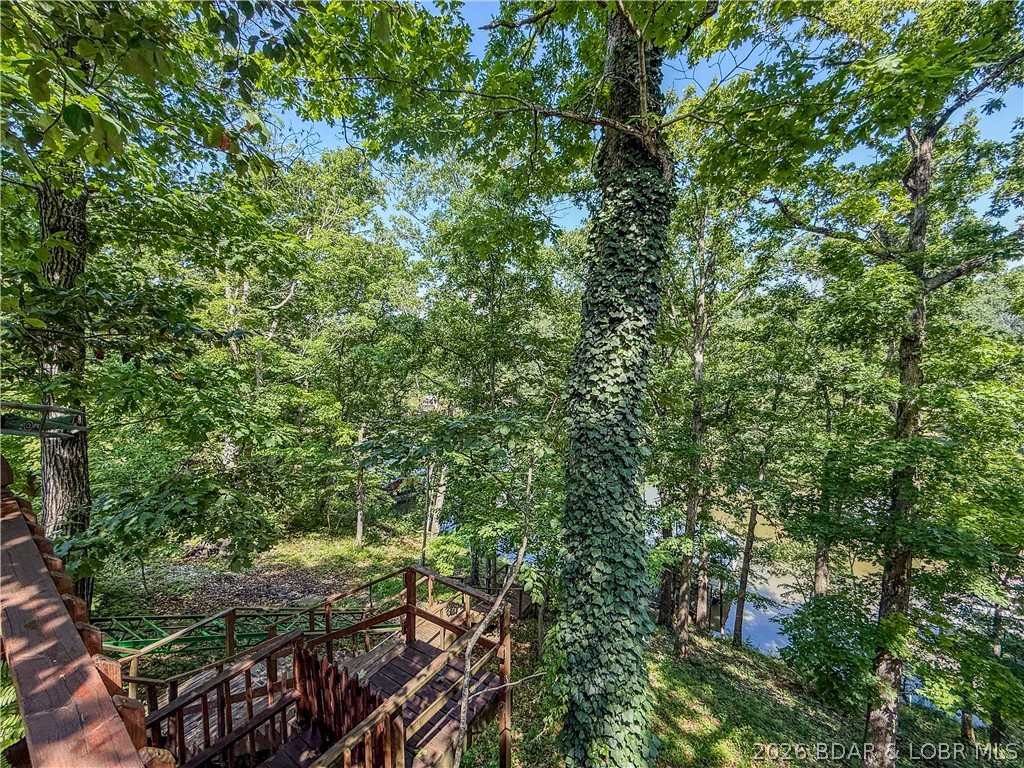 View and privacy from Deck