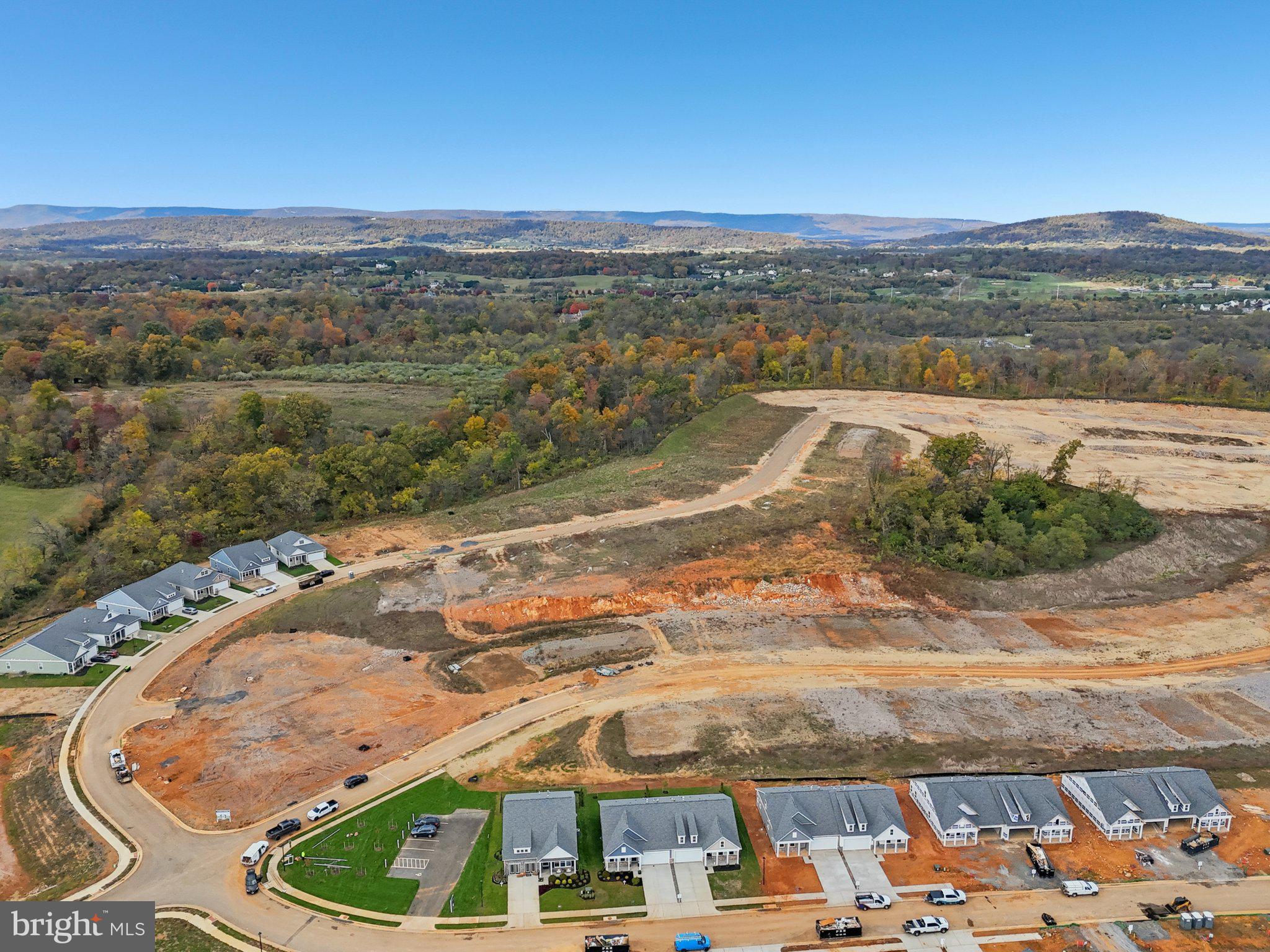116 Trellis View Lane Winchester, VA 22602 - Photo 32 of 42 an aerial view of residential houses with outdoor space