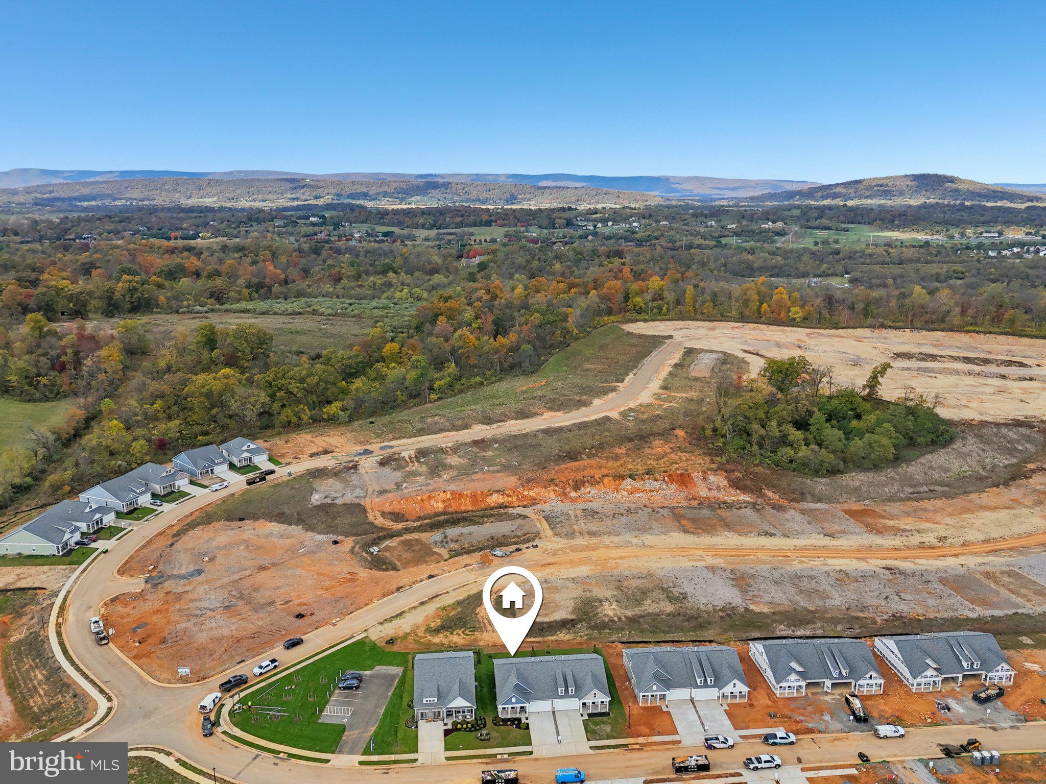 116 Trellis View Lane Winchester, VA 22602 - Photo 33 of 42 an aerial view of a houses