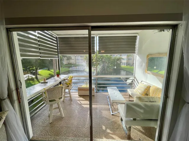 a workspace with table and chairs