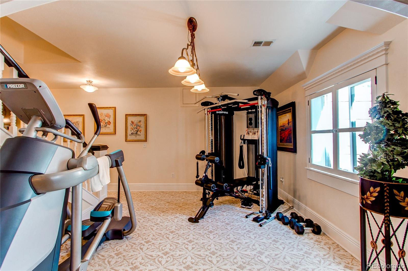 1135 Founders Circle Windsor, CO 80550 - Photo 32 of 45 a view of a room with gym equipment