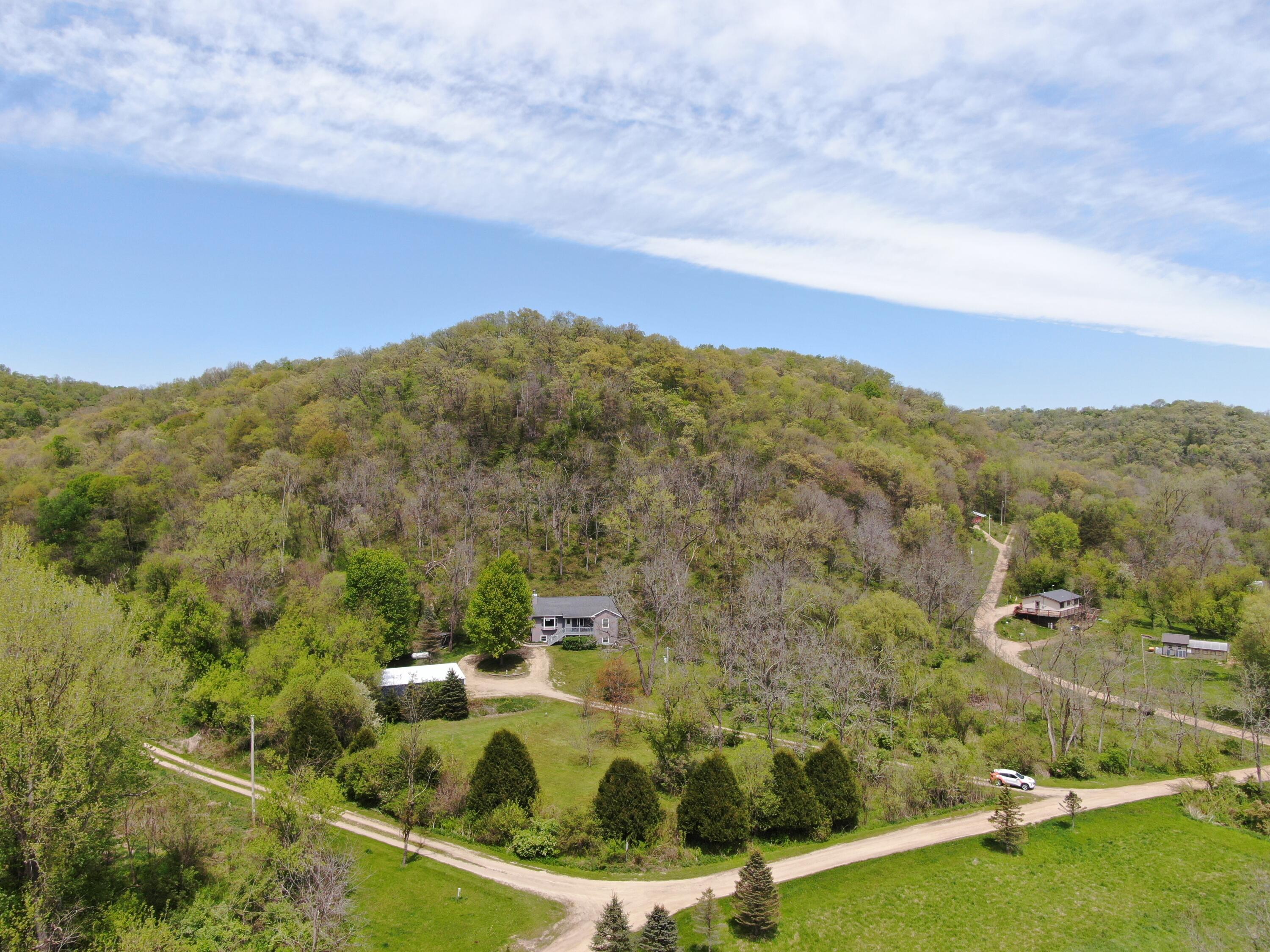 55276 3 Creeks Road Freeman, WI 54628 - Photo 49 of 57 Aerial