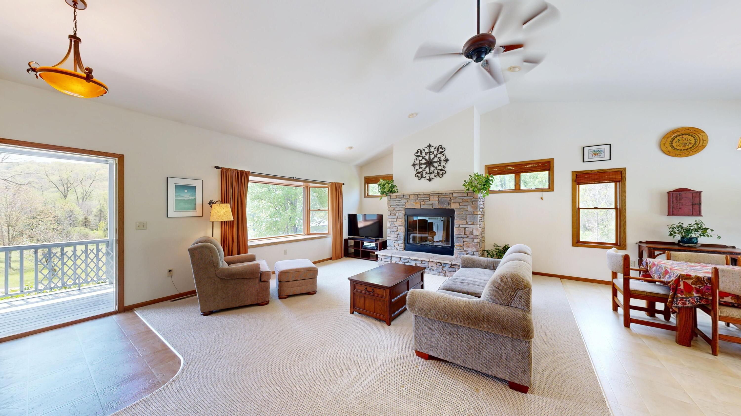 55276 3 Creeks Road Freeman, WI 54628 - Photo 8 of 57 Living Room