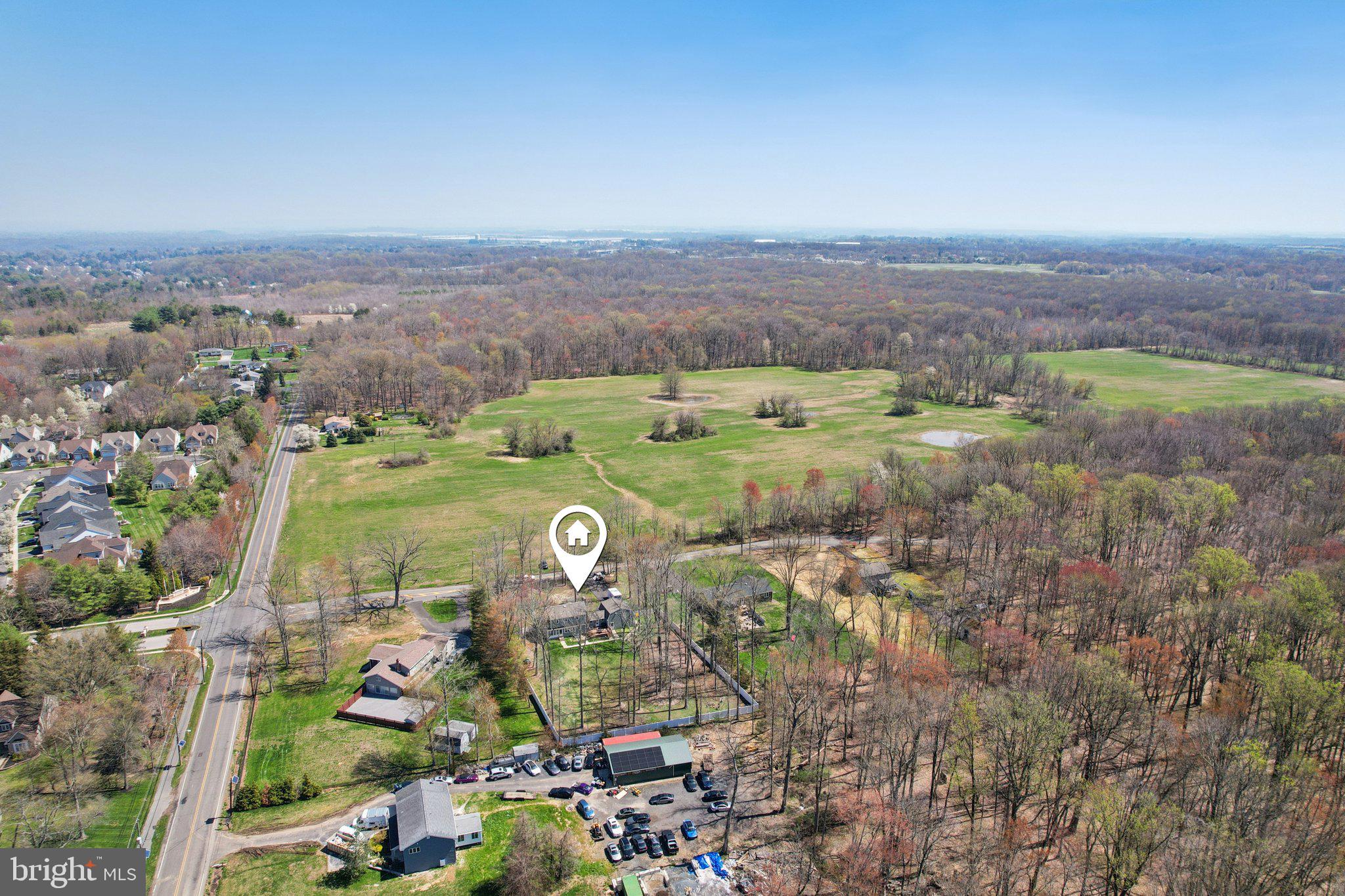 351 Merrick Road Robbinsville, NJ 08691 - Photo 59 of 69 an aerial view of a house with a garden