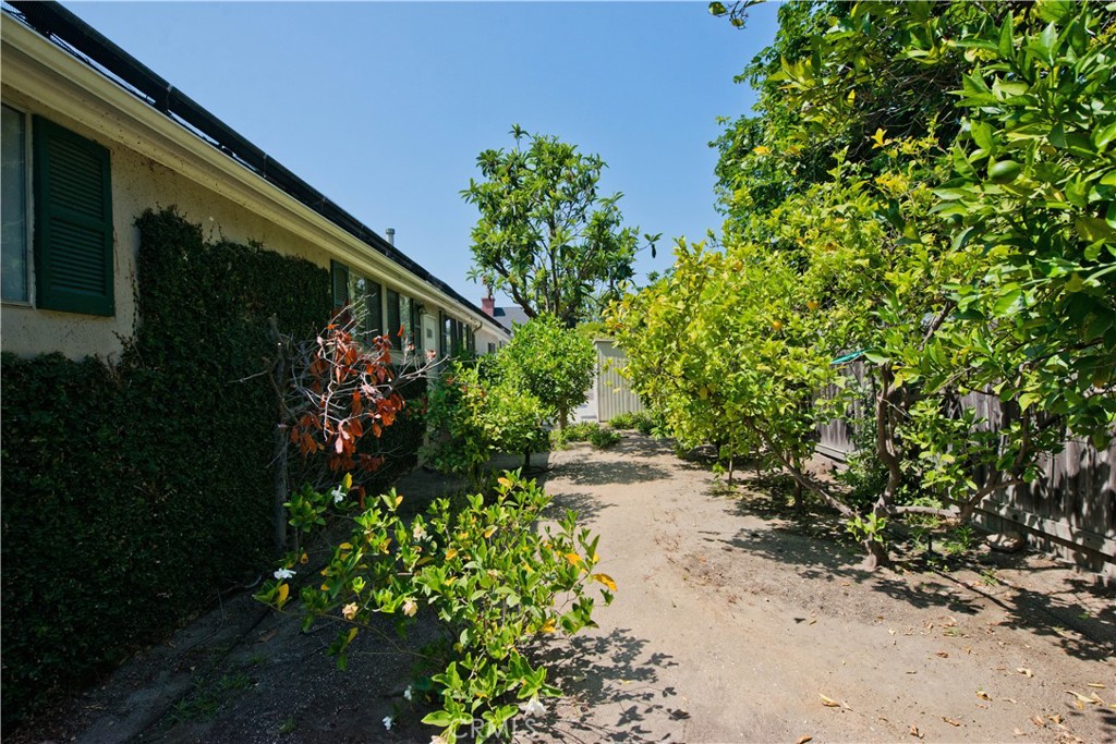 4722 Forman Lane Toluca Lake, CA 91602 - Photo 47 of 52 a backyard of a house with lots of green space
