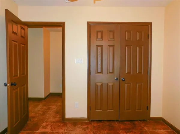 a view of front door