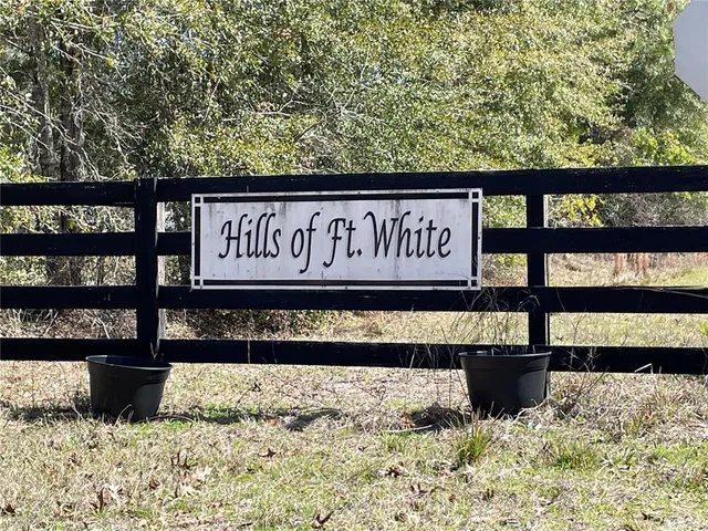 a view of street sign