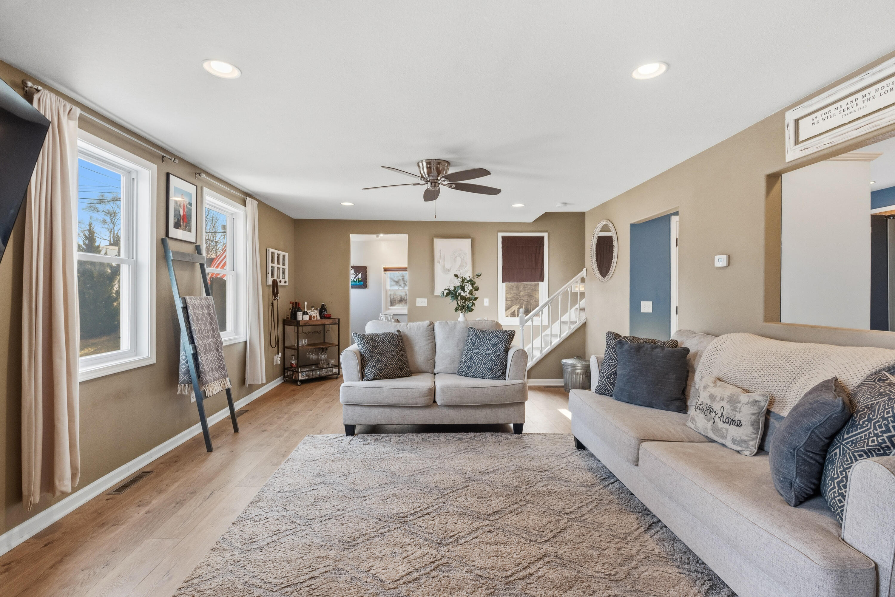 131 Maple Avenue Pewaukee, WI 53072 - Photo 11 of 36 Large Bright Living Space