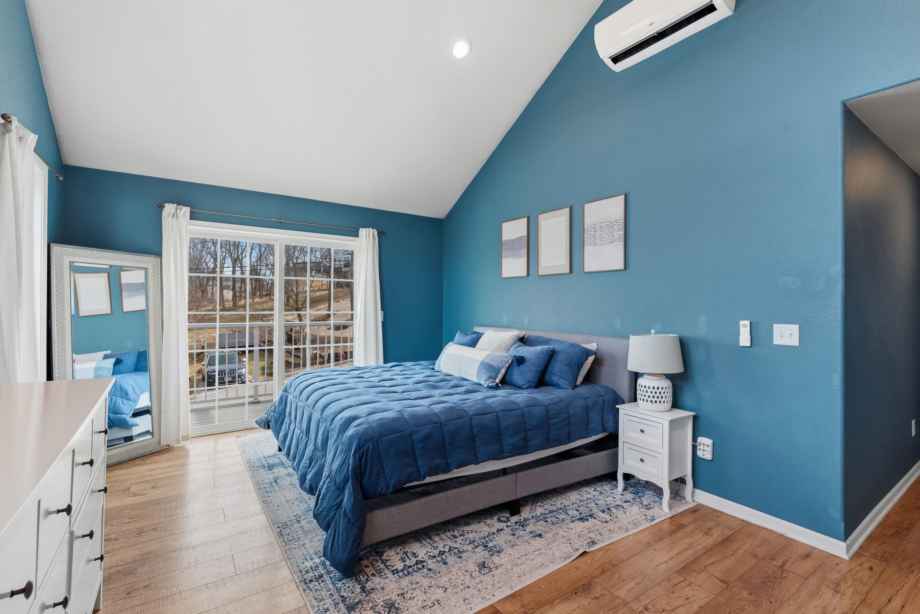 131 Maple Avenue Pewaukee, WI 53072 - Photo 19 of 36 Private Balcony off Master - Main Floor