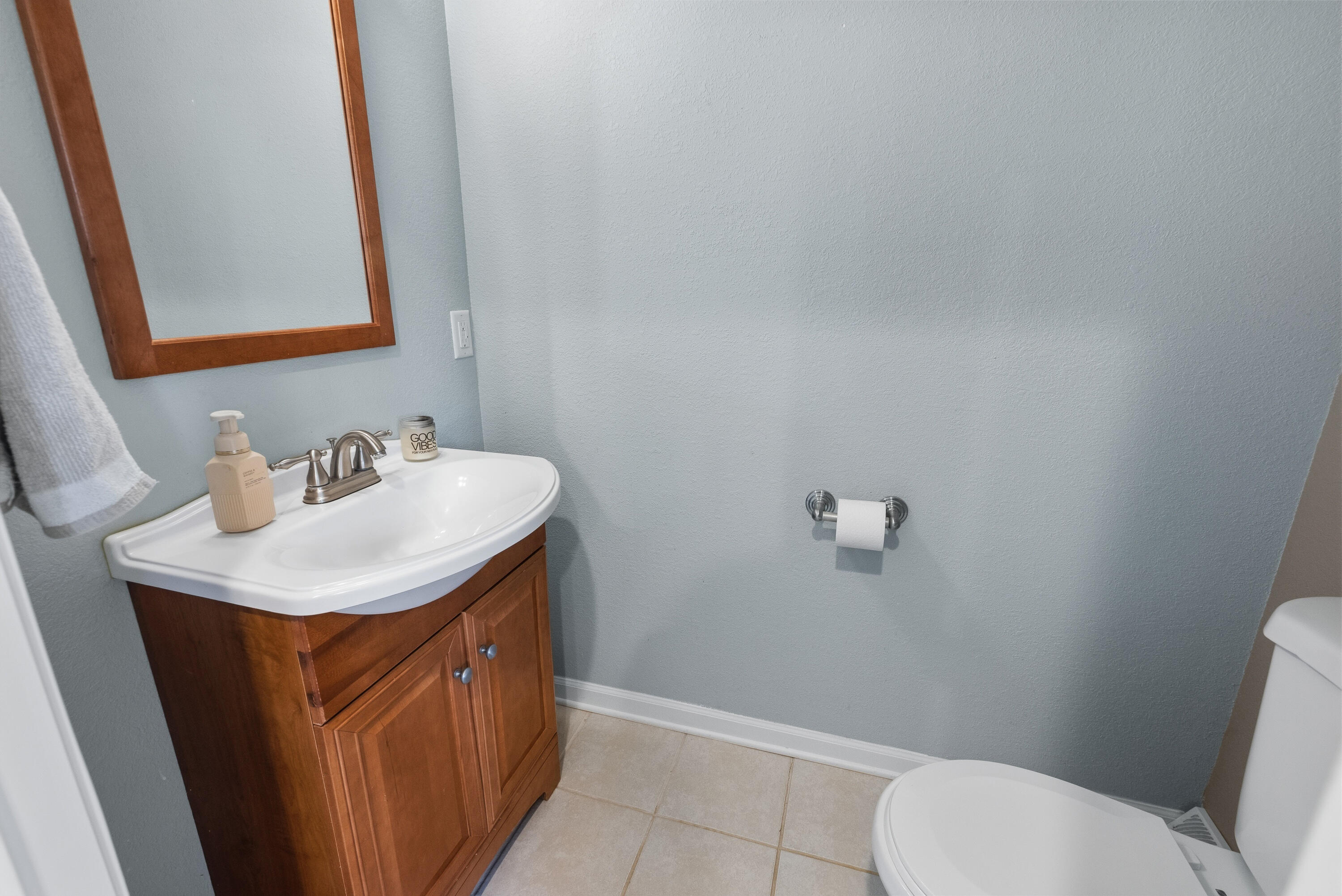 131 Maple Avenue Pewaukee, WI 53072 - Photo 9 of 36 Half Bathroom Off Kitchen