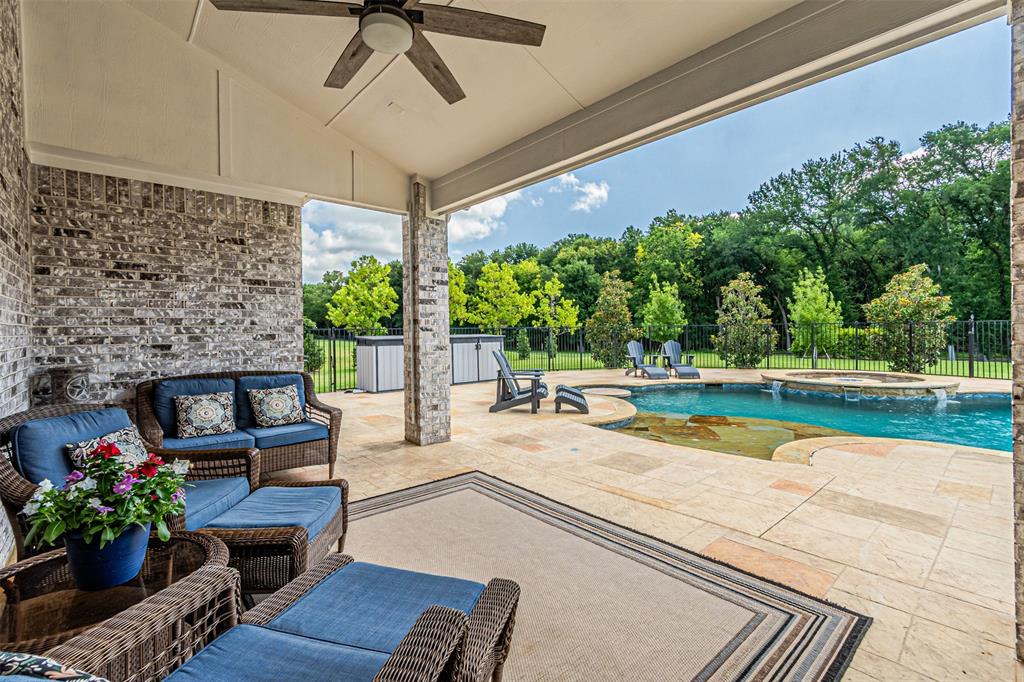 1821 Lincoln Road Lucas, TX 75002 - Photo 27 of 32 Covered Patio with Grill