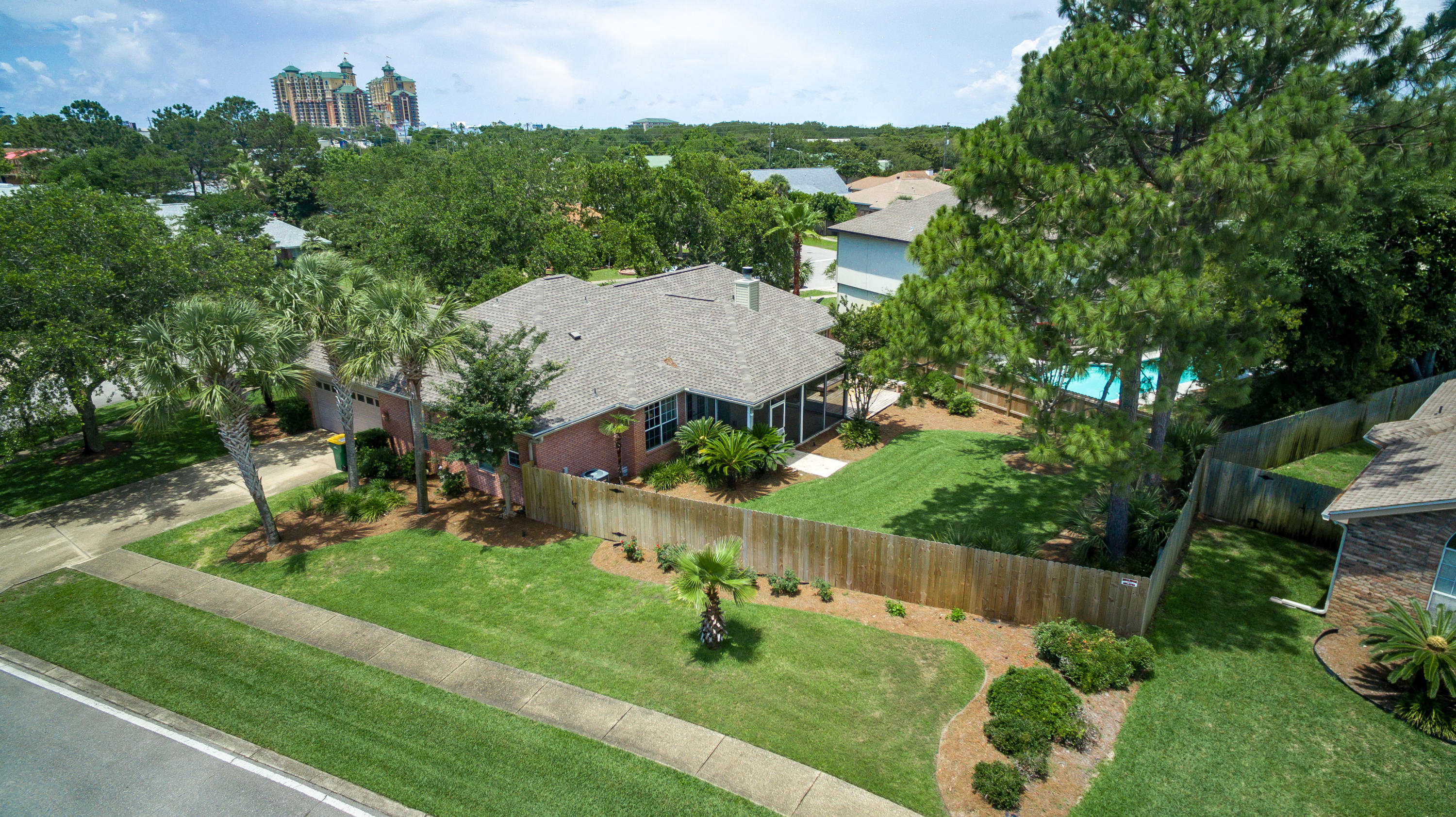 403 Ridge Wood Circle Destin, FL 32541 - Photo 34 of 36 aerial from across street