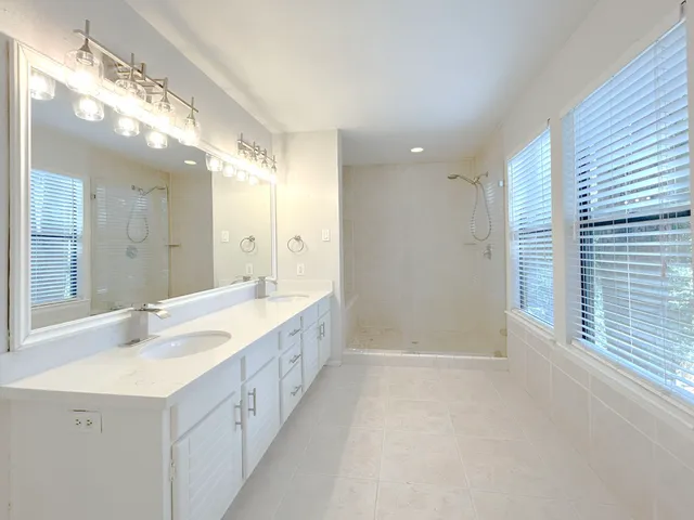 a view of small space with racks on the wall