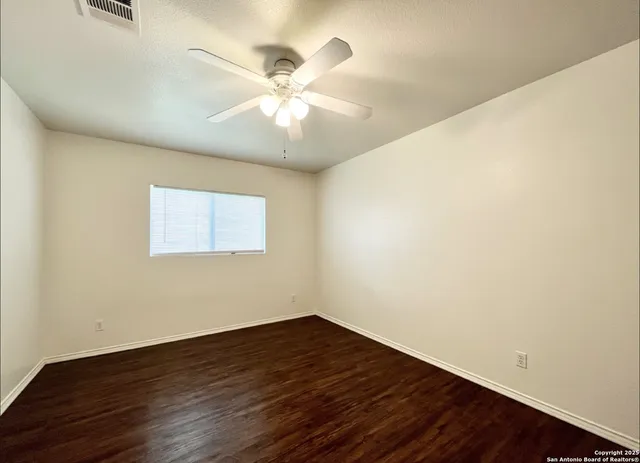 wooden floor in an empty room