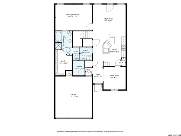 a picture of a bench in front of a door