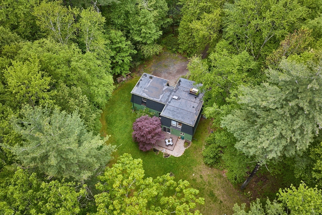 88 High Point Drive Amherst, MA 01002 - Photo 30 of 35 an aerial view of a house with a yard