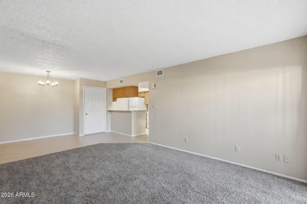 a view of empty room