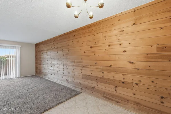 a view of empty room