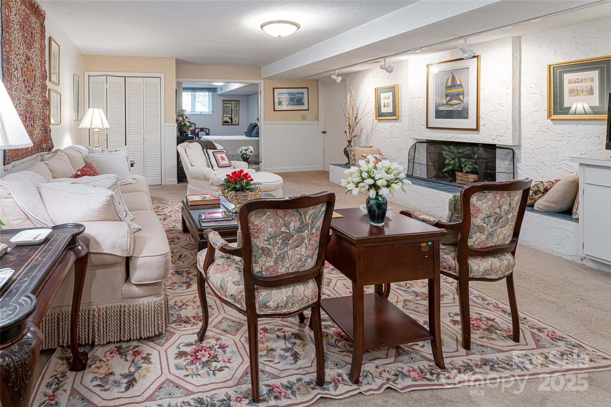 69 Forest Road Asheville, NC 28803 - Photo 31 of 48 a view of a dining room with furniture and a livingroom