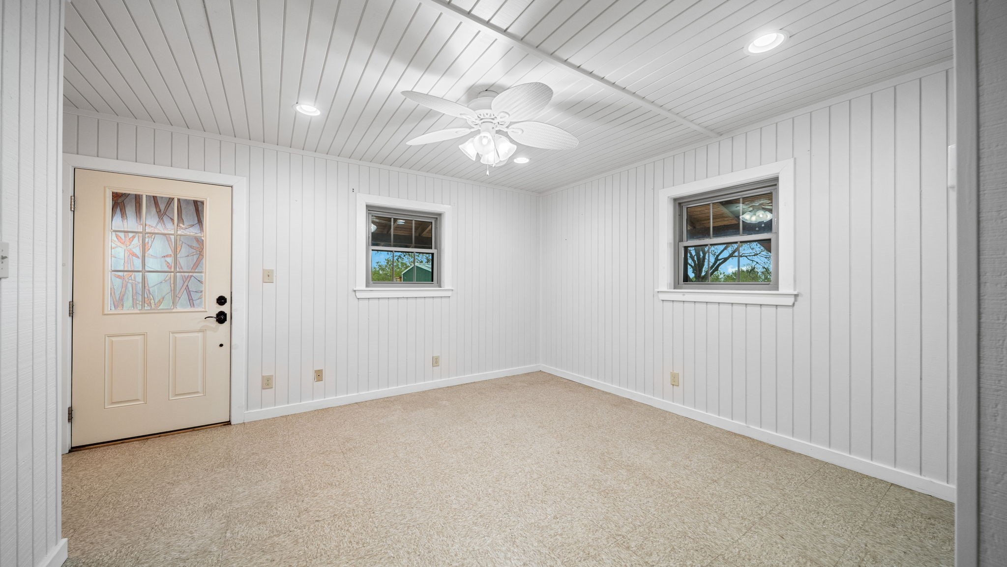 16120 Brown Road Waller, TX 77484 - Photo 38 of 50 Guest House Bedroom and back door