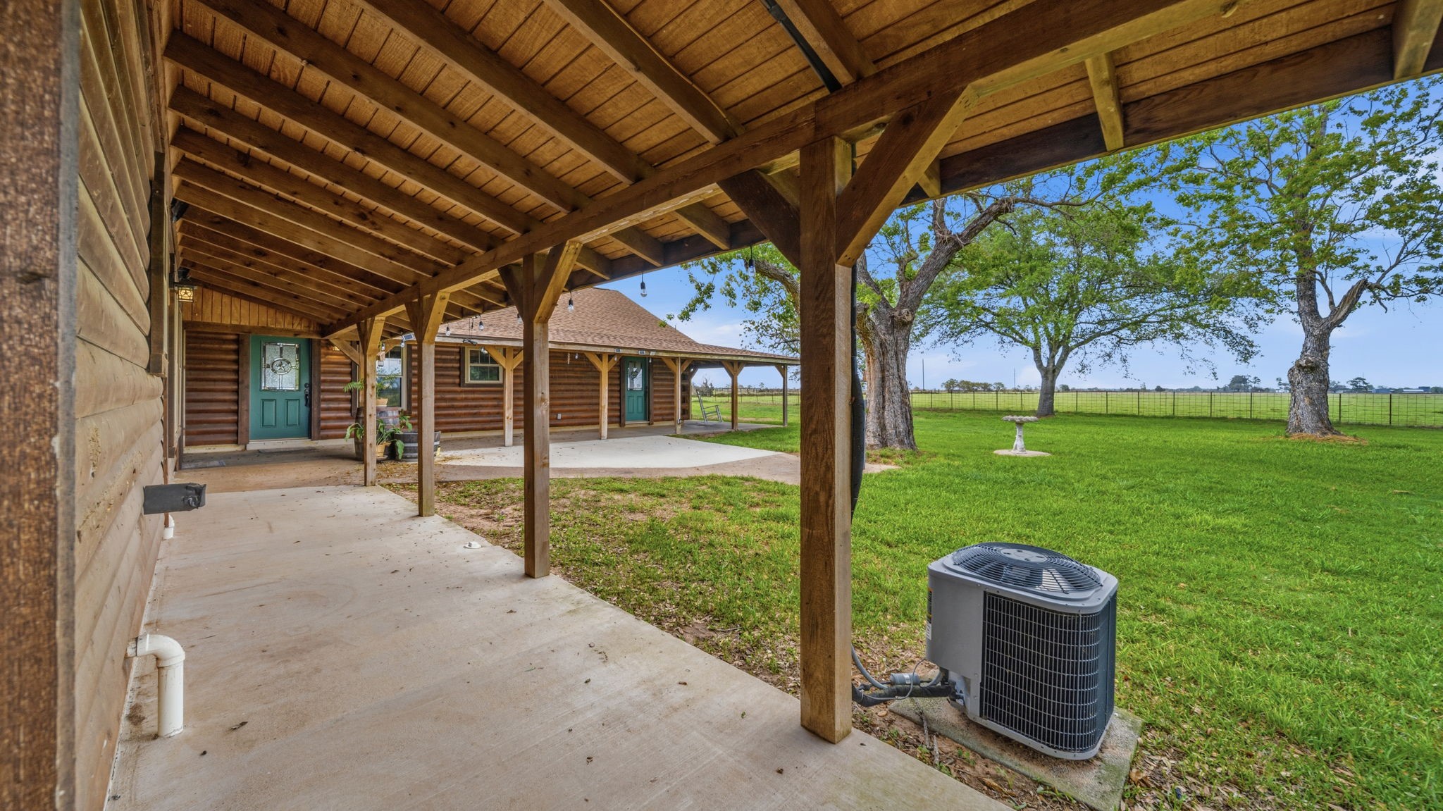 16120 Brown Road Waller, TX 77484 - Photo 41 of 50 Rear Side View towards Kitchen back door