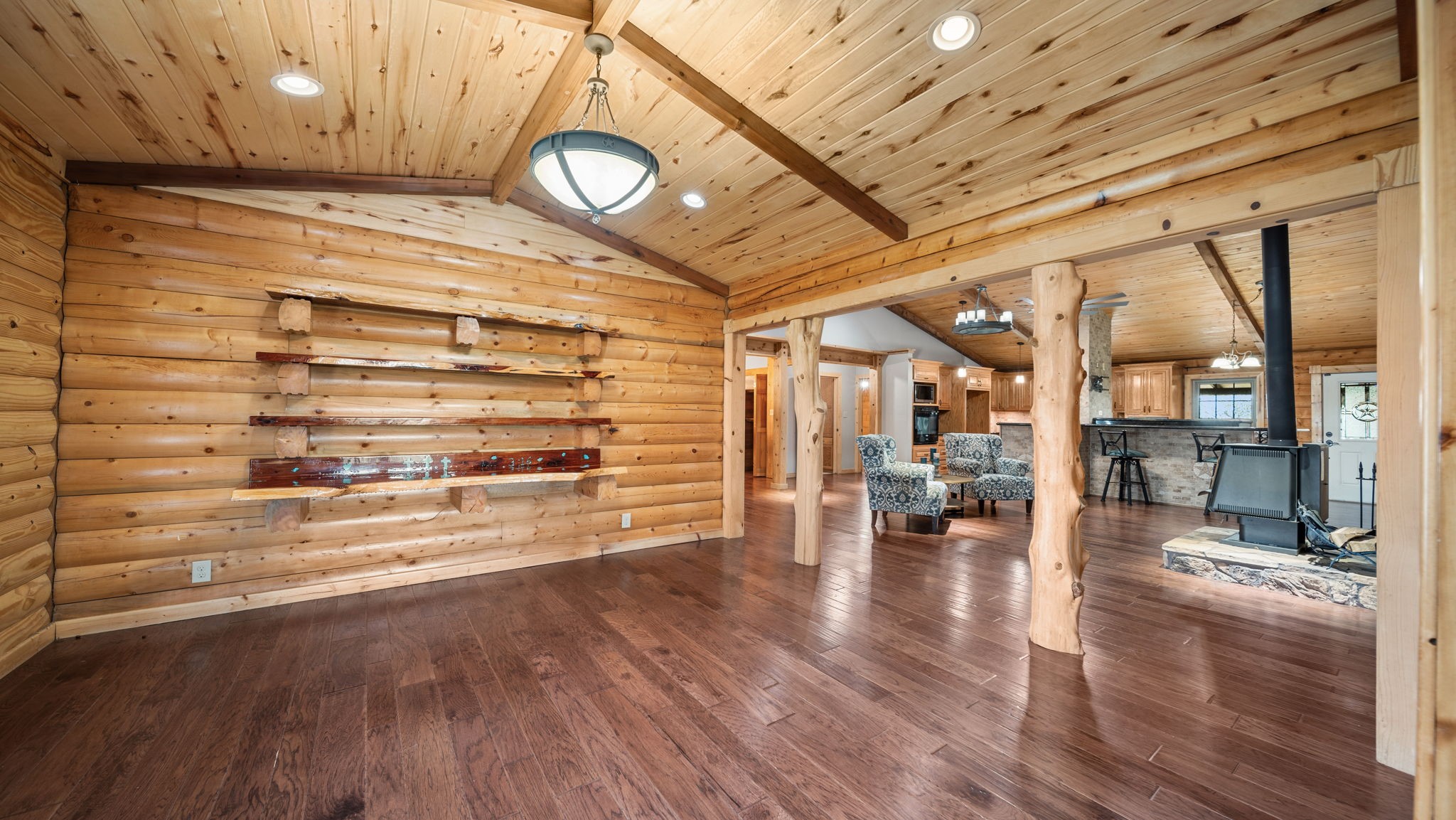 16120 Brown Road Waller, TX 77484 - Photo 6 of 50 Foyer View to Living Room