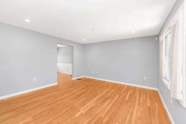 a view of empty room