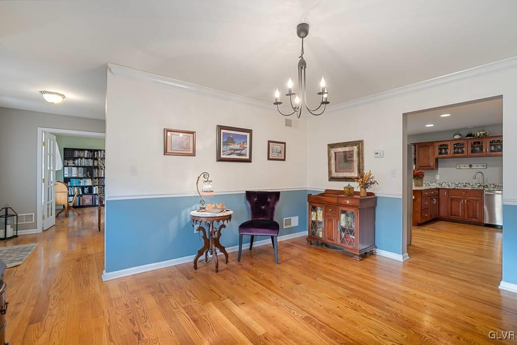 114 Peggy Lane Nazareth, PA 18064 - Photo 17 of 50 a living room with furniture and a wooden floor