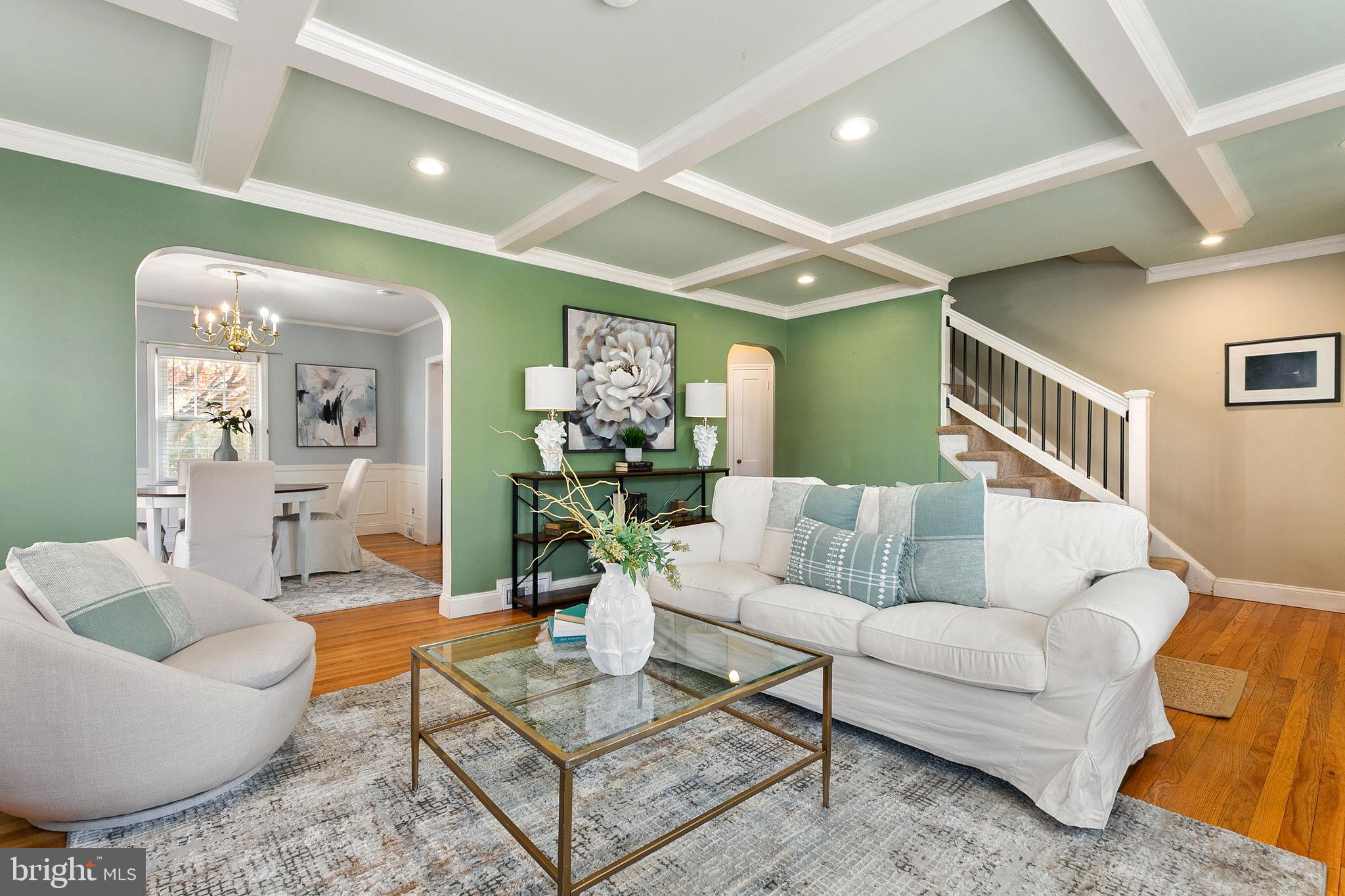 1860 Loch Shiel Road Towson, MD 21286 - Photo 18 of 58 a living room with furniture and a wooden floor