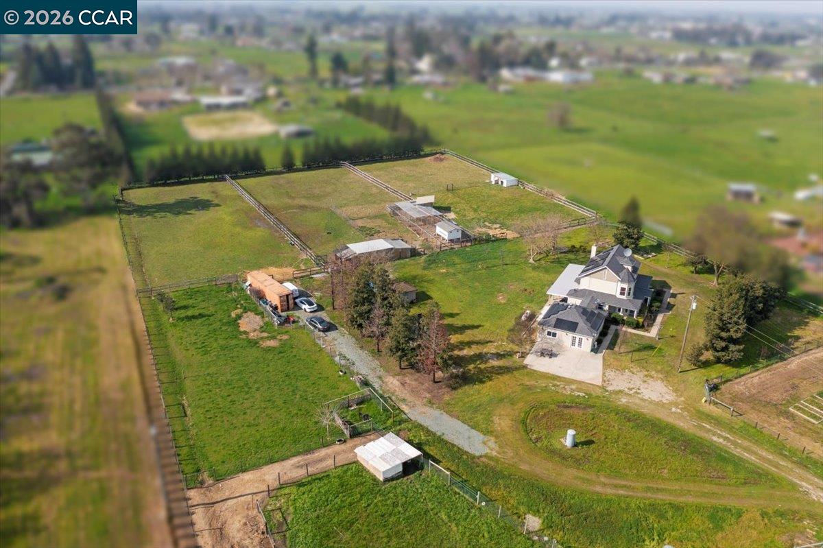 24685 Fuhrman Road Acampo, CA 95220 - Photo 51 of 58 an aerial view of a residential houses with outdoor space