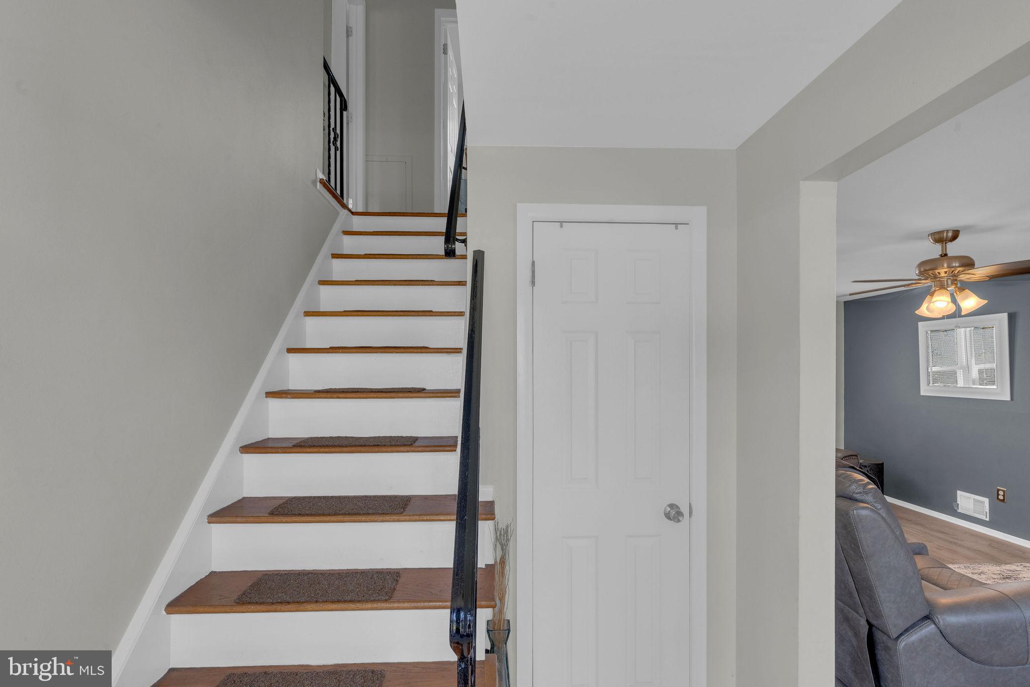 15 Bolton Road Hamilton, NJ 08610 - Photo 14 of 32 Inviting staircase leading to upper living spaces.