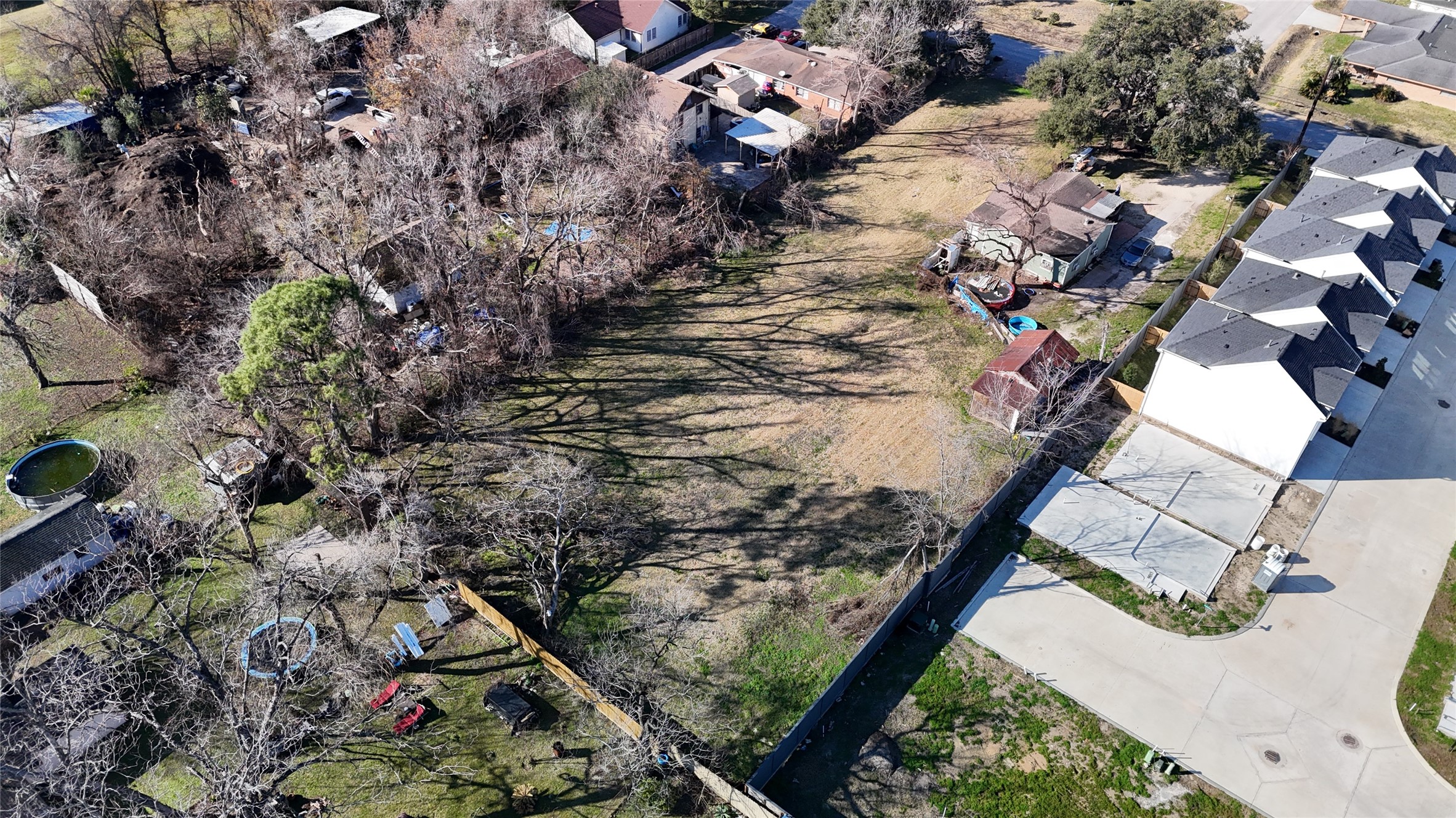 40 Dipping Lane Houston, TX 77076 - Photo 7 of 17 an aerial view of residential house with outdoor space