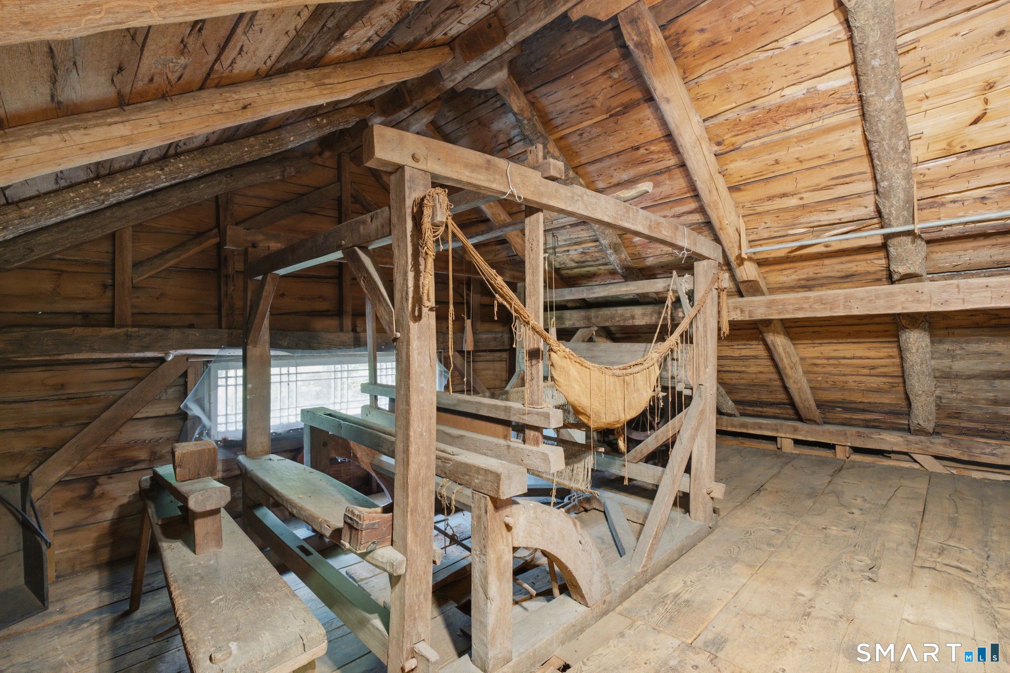 55 Gavitt Road Barkhamsted, CT 06063 - Photo 32 of 40 Loom that is original to the house!