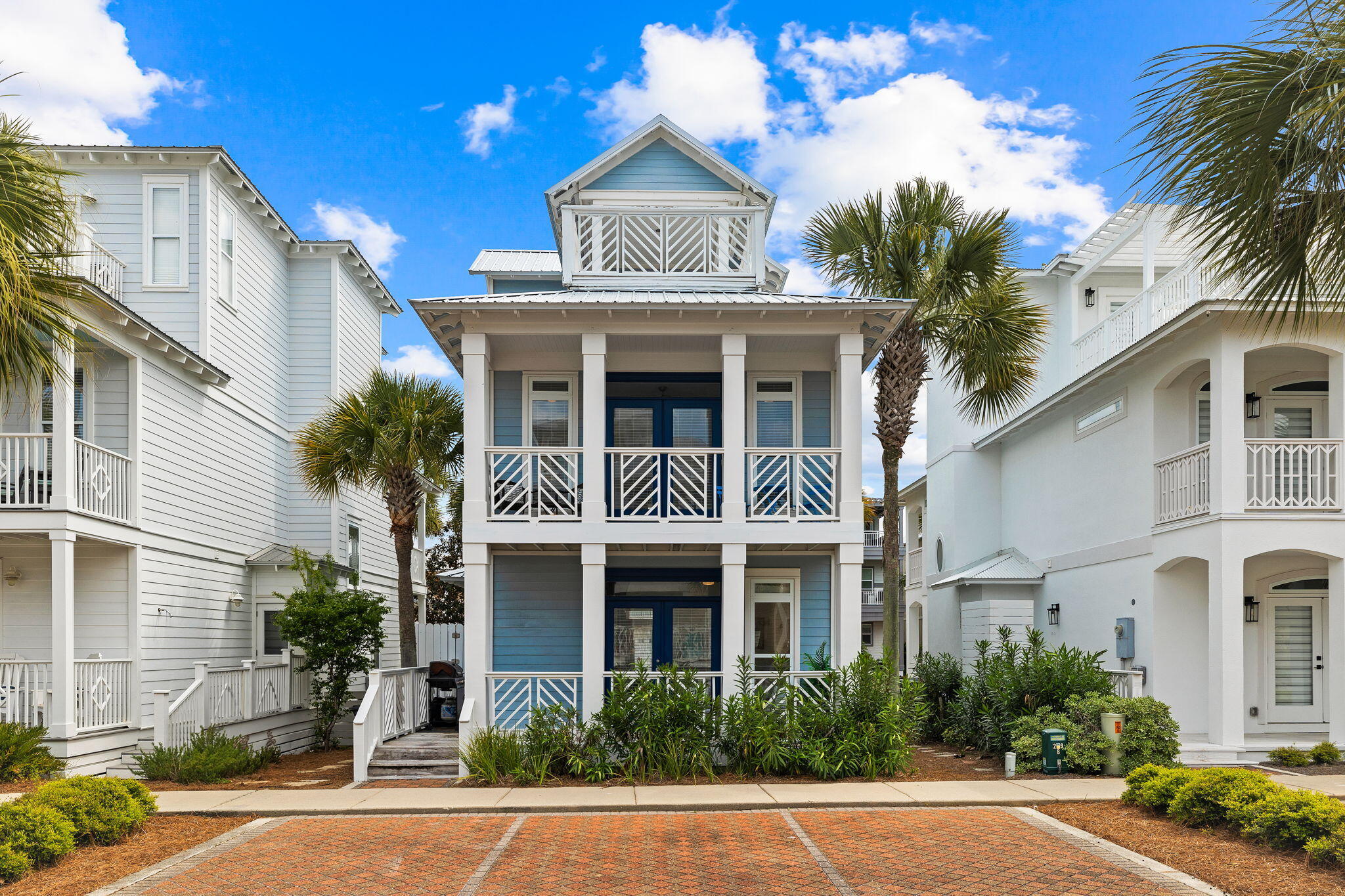 61 West Seacrest Beach Blvd Inlet Beach Inlet Beach, FL 32461 - Photo 21 of 47 a front view of a house with garden