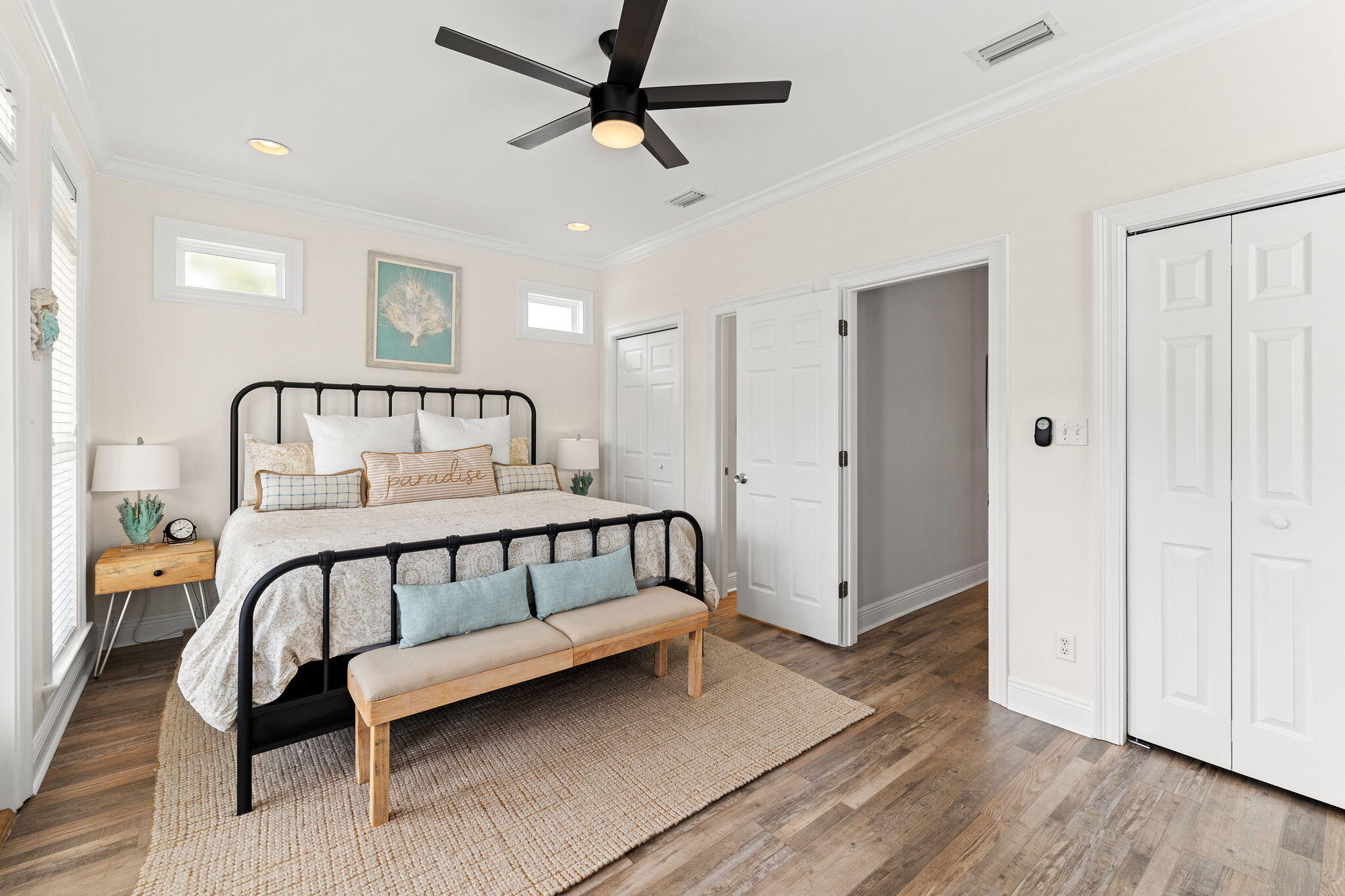 61 West Seacrest Beach Blvd Inlet Beach Inlet Beach, FL 32461 - Photo 31 of 47 a bedroom with furniture and a window