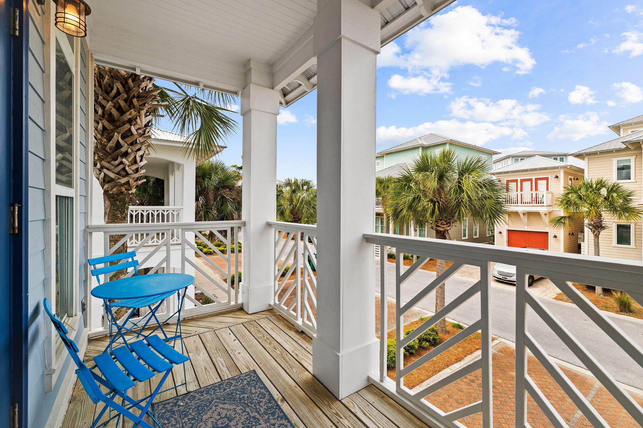 61 West Seacrest Beach Blvd Inlet Beach Inlet Beach, FL 32461 - Photo 35 of 47 a view of balcony with furniture