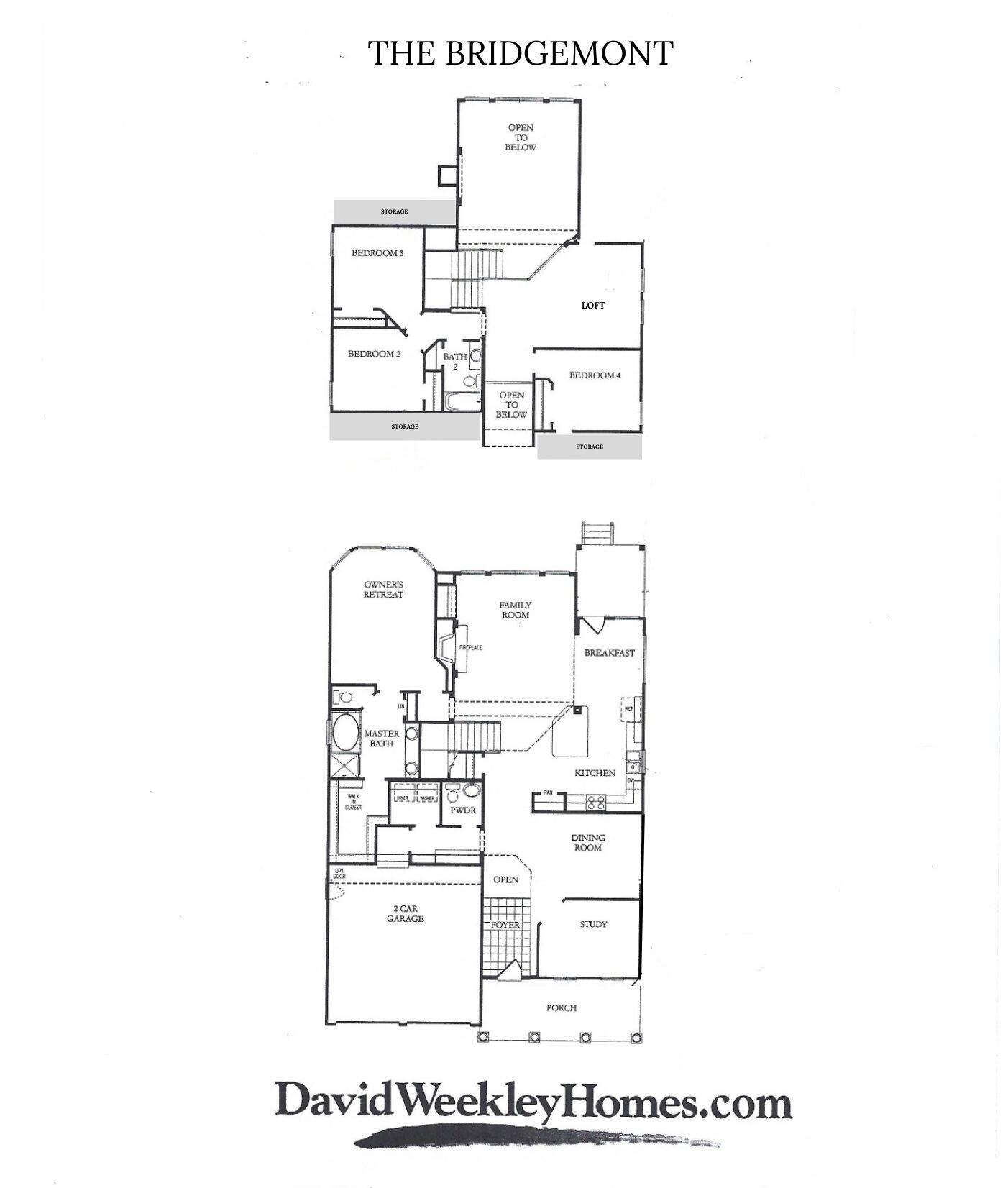 113 Ashley Bluffs Road Summerville, SC 29485 - Photo 6 of 6 Bridgemont Floorplan
