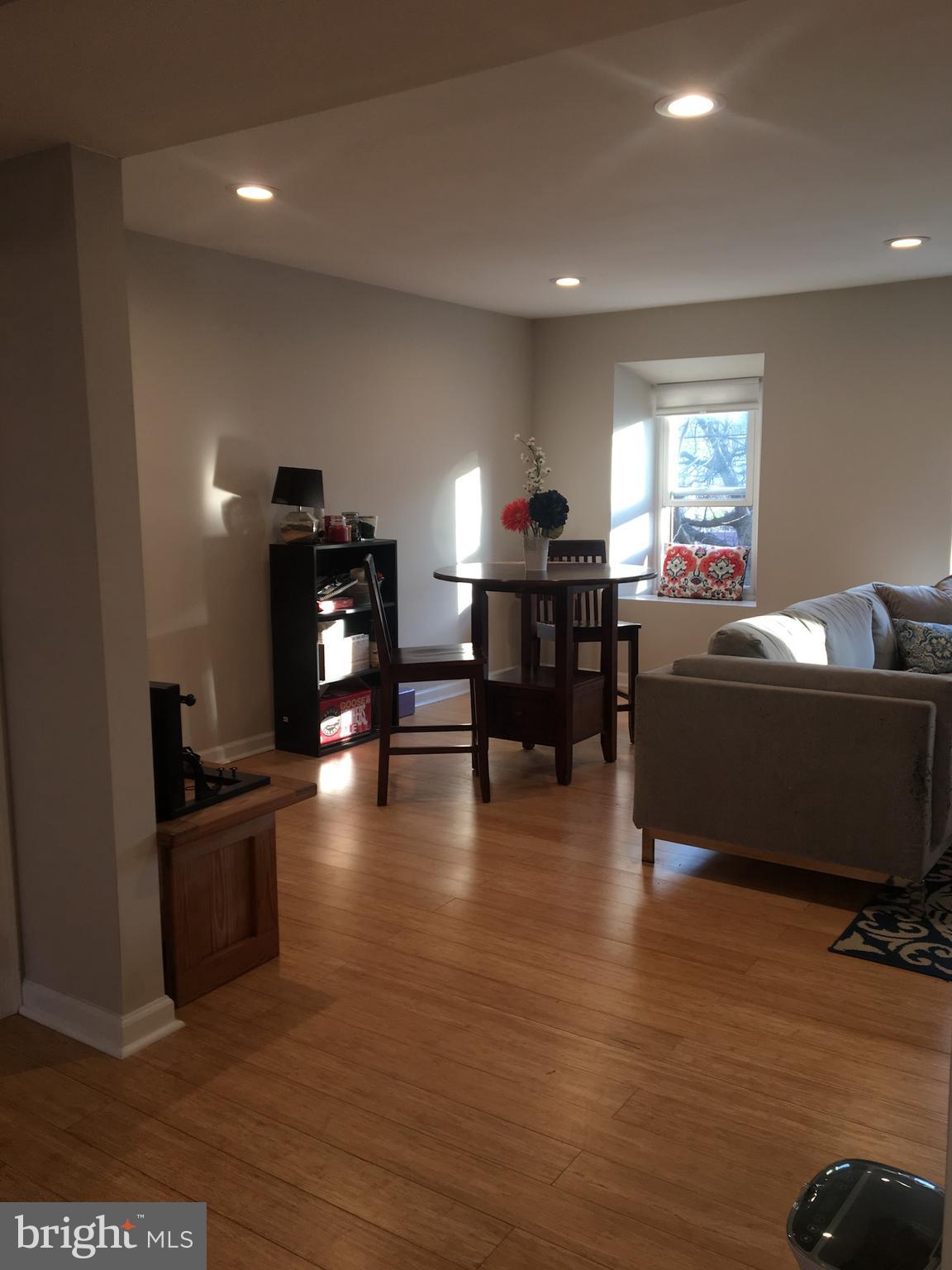 4203 Main Street, Unit 2 Philadelphia, PA 19127 - Photo 3 of 16 a living room with furniture and a flat screen tv