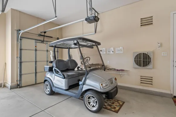 a view of car garage