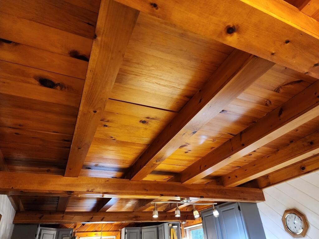 771-767 Fuller Road Hermon, ME 04401 - Photo 11 of 35 11-Kitchen Beam Ceiling