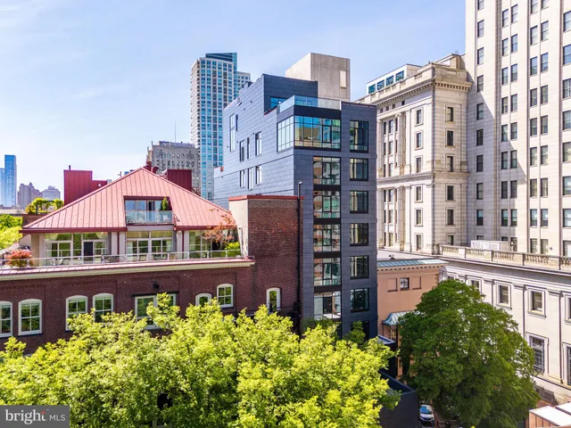 front view of a large building