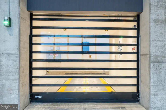 an entrance of the house