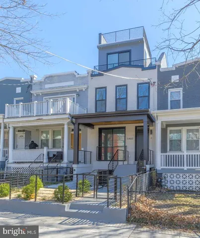 a view of a building with a swimming pool